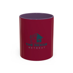 Accent Coffee Mug — The Decor Retreat Logo Ceramic Mug (11/15oz)