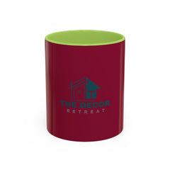 Accent Coffee Mug — The Decor Retreat Logo Ceramic Mug (11/15oz)