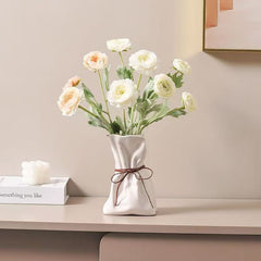 Elegant Resin Vase for Flower Arrangement Living Room and Dining Table