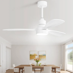 48 Inch Wood Ceiling Fan With Light