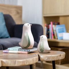 Nordic Cute Ceramic Bird Ornaments for Living Room Home Decoration