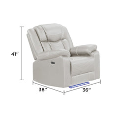 Challenger - LED Power Recliner Chair