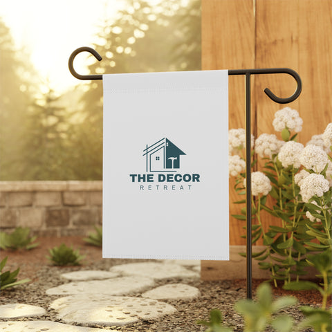 Garden Flag - "The Decor Retreat" Home & Garden Banner
