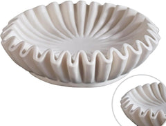 Retro Lotus Leaf Decorative Bowl for Coffee Table and Bookshelf Display