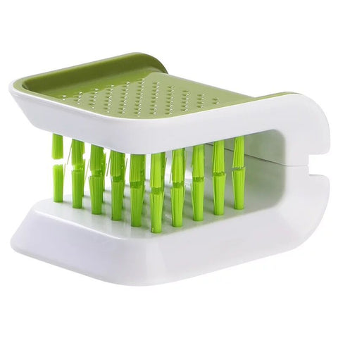 U-Shaped Cutlery Cleaning Brush for Knives Forks and Chopsticks Kitchen