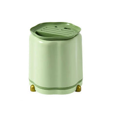 360 Degree Rotating Knife Holder with Large Capacity Kitchen Storage Rack