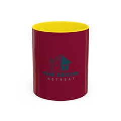 Accent Coffee Mug — The Decor Retreat Logo Ceramic Mug (11/15oz)