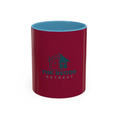 Accent Coffee Mug — The Decor Retreat Logo Ceramic Mug (11/15oz)
