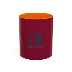 Accent Coffee Mug — The Decor Retreat Logo Ceramic Mug (11/15oz)