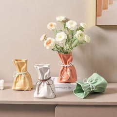Elegant Resin Vase for Flower Arrangement Living Room and Dining Table