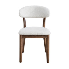 ACTU Scandinavian Dining Table Set with Upholstered Chairs for Small Spaces (Seats 4–6)