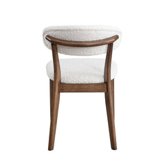 ACTU Scandinavian Dining Table Set with Upholstered Chairs for Small Spaces (Seats 4–6)