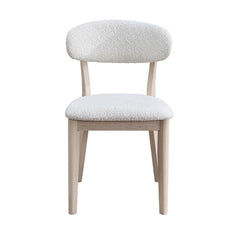 ACTU Scandinavian Dining Table Set with Upholstered Chairs for Small Spaces (Seats 4–6)