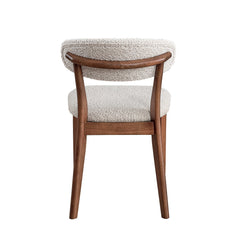 ACTU Scandinavian Dining Table Set with Upholstered Chairs for Small Spaces (Seats 4–6)