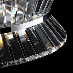 Modern Round Crystal Chandelier Luxury Ceiling Light for Living Room Decor