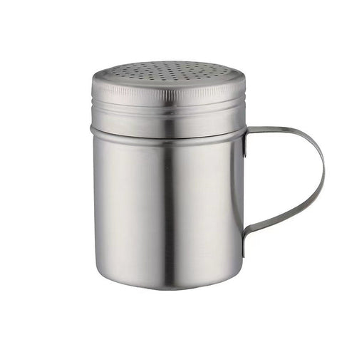 304 Stainless Steel Seasoning Powder Dispenser with Curved Handle Shaker
