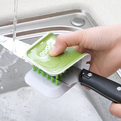 U-Shaped Cutlery Cleaning Brush for Knives Forks and Chopsticks Kitchen