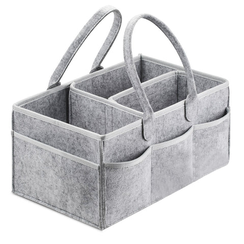 Portable Baby Diaper Caddy Organizer Storage Bag for Nursery and Car