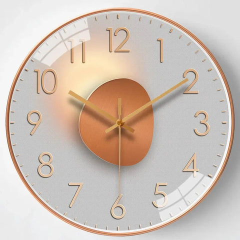 Nordic Style Home Decorative Wall Clock 8"