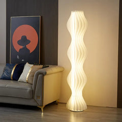 Modern Nordic Grass Skirt LED Floor Lamp for Bedroom Living Room