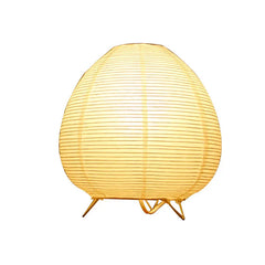 Nordic Paper Lantern Table Lamp Japanese Style LED Bedside Night Light