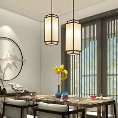 Modern Chinese Pendant Light Fixture for Living Dining Room and Entrance
