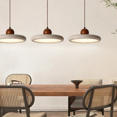 Yellow Cave Stone LED Chandelier Decorative Light for Modern Interior Spaces