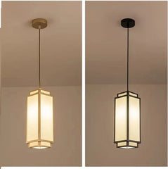 Modern Chinese Pendant Light Fixture for Living Dining Room and Entrance