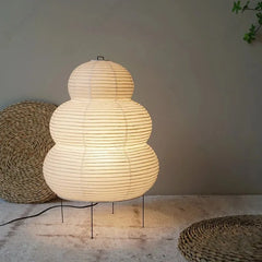 Creative LED Rice Paper Floor Lamp for Bedroom Living Room Decor