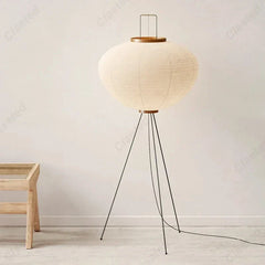 Creative LED Rice Paper Floor Lamp for Bedroom Living Room Decor