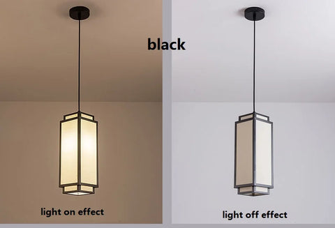 Modern Chinese Pendant Light Fixture for Living Dining Room and Entrance