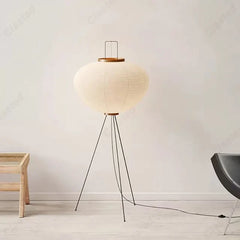 Creative LED Rice Paper Floor Lamp for Bedroom Living Room Decor