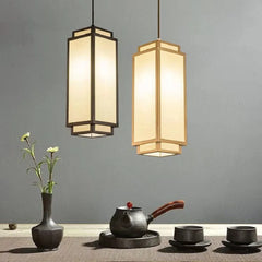 Modern Chinese Pendant Light Fixture for Living Dining Room and Entrance