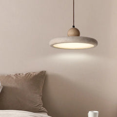 Yellow Cave Stone LED Chandelier Decorative Light for Modern Interior Spaces