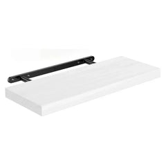 Solid Wood Solid Wooden Floating Shelves Wall Mounted Storage Rack Wall Mounted Bookshelf Floating Design Book Shelf