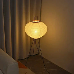 Creative LED Rice Paper Floor Lamp for Bedroom Living Room Decor