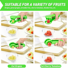 Multifunction Fruit and Vegetable Cutter for Grapes Tomatoes and Strawberries