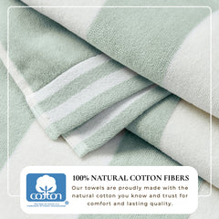 Striped Cabana Beach Towel - Edgartown Collection