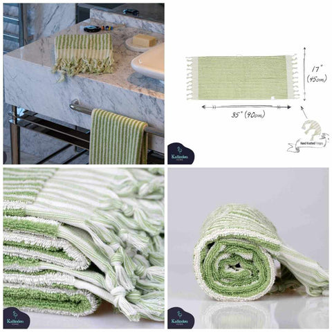 Striped Hand Towel