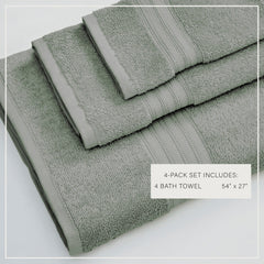 Cotton Terry Bath Towel Set - Cooper Collection