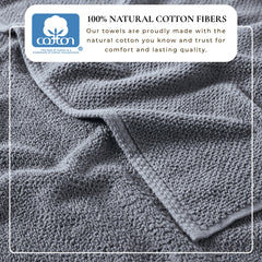 Cotton Textured Bath Towel Set - Acacia Collection
