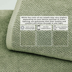 Cotton Textured Bath Towel Set - Acacia Collection